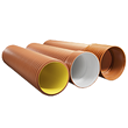 Двухслойные гофрированные трубы: товары в продаже Труба ПП гофрированная