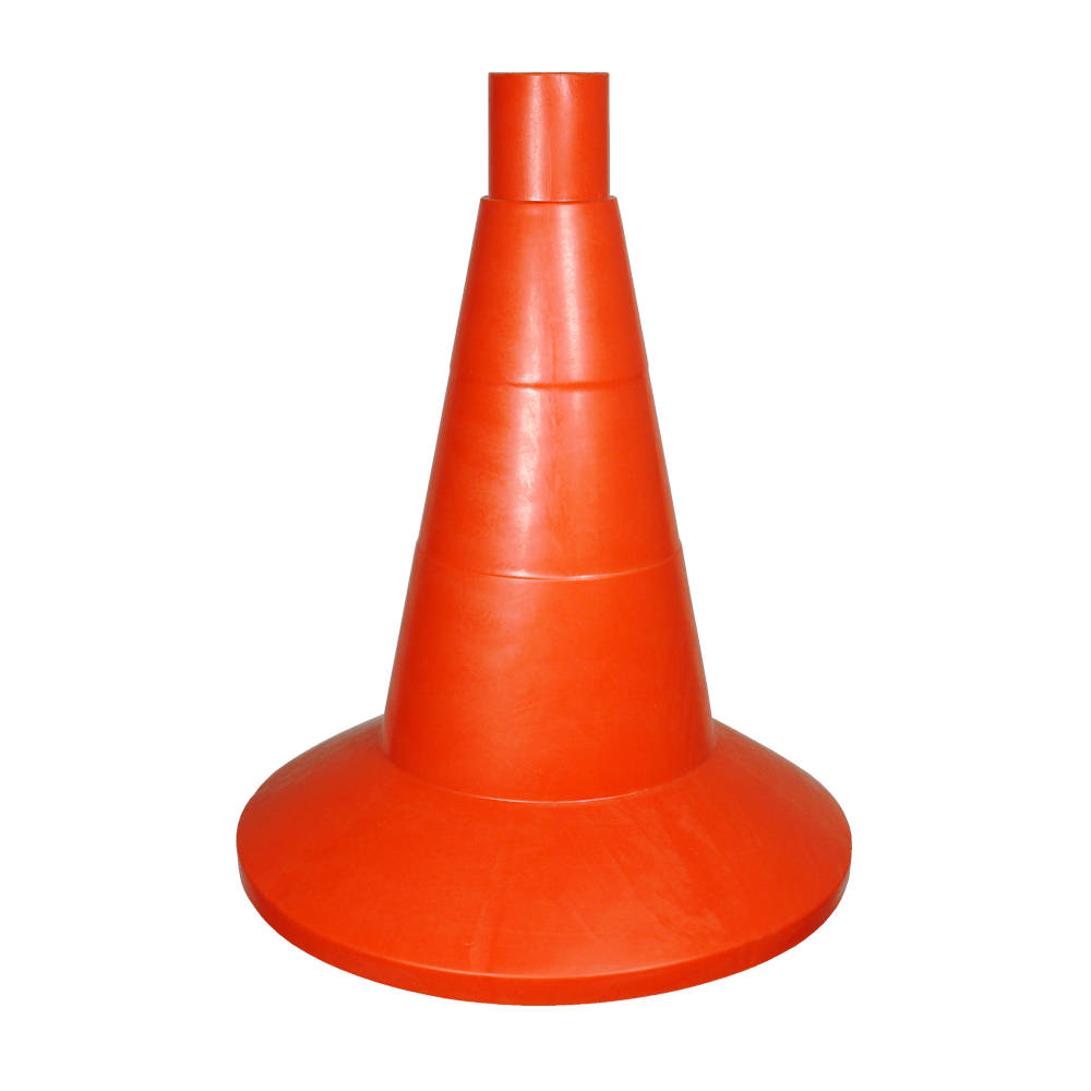 Конус дорожный h=320мм, без полос, мягкий